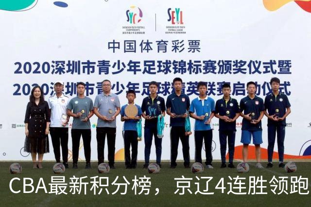 CBA最新积分榜，京辽4连胜领跑，北京场均胜30.5分，江苏4连败！